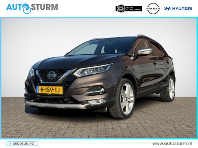 Nissan Qashqai 1.3 dig-t n-motion | panoramadak | apple carplay/android auto | led koplampen | 19'' velgen | 360° camera | keyless entry | rijklaarprijs!