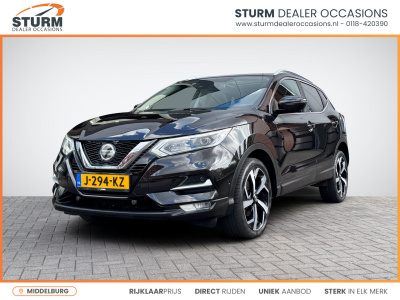 Nissan Qashqai 1.3 dig-t tekna | trekhaak afneembaar | panoramadak | apple carplay/android auto | adapt. cruise control | stoelverwarming | 360° camera | rijklaarprijs!