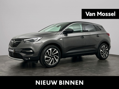 Opel Grandland X 1.2 turbo ultimate | lederen bekleding | stoel ventilatie & stoel verwarming | zeer complete auto! | 1e eigenaar