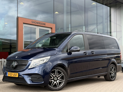 Mercedes-Benz V-Klasse 300d lang dc | amg | burmester | 360 camera | leder | stoelverwarming | el. schuifdeuren