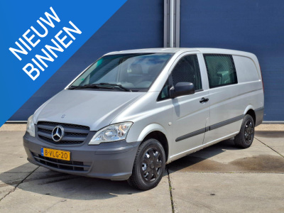 Mercedes-Benz Vito 110 cdi 320 lang dc luxe dubbel cabine  | airco | nap | leer | n.a.p