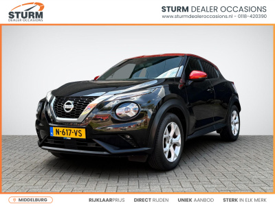 Nissan Juke 1.0 dig-t n-connecta parking pack | trekhaak | navigatie | camera | apple carplay/android auto | keyless entry | led koplampen | rijklaarprijs!