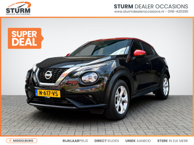 Nissan Juke 1.0 dig-t n-connecta parking pack | trekhaak | navigatie | camera | apple carplay/android auto | keyless entry | led koplampen | rijklaarprijs!