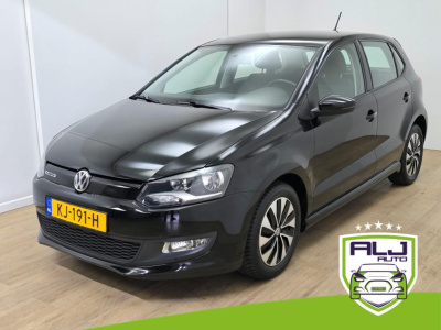 Volkswagen Polo occasion zwart 1.0 bluemotion uitvoering dus extra zuinig! | tweedehands volkswagen polo zwart | carplay | airco