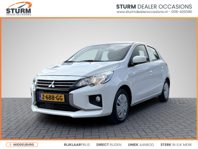 Mitsubishi Space Star 1.2 connect+ | apple carplay/android auto | airconditioning | bluetooth tel. | dab | elek. spiegels | rijklaarprijs!