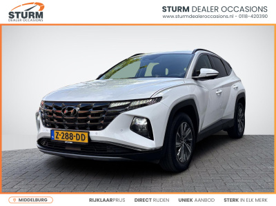 Hyundai Tucson Hybrid 1.6 t-gdi hev comfort smart | navigatie | camera | apple carplay/android auto | stuur- + stoelverwarming | elek. achterklep | rijklaarprijs!