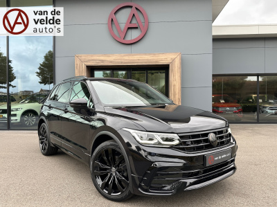 Volkswagen Tiguan 1.5 tsi 150pk dsg r-line | black style | leder | trekhaak | harman/kardon | 20 inch | rijklaar incl. garantie