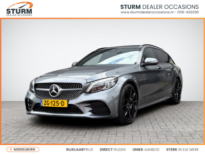 Mercedes-Benz C-Klasse estate 180 business solution amg plus upgrade edition nl-auto + nieuw model! | trekhaak afneembaar | navigatie full-map | apple carplay/android auto | stoelverwarming | rijklaarprijs!