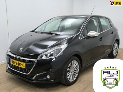 Peugeot 208 occasion 1.2 puretech allure met carplay en cruisecontrol | tweedehands peugeot 208 in zwart | dealeronderhouden |