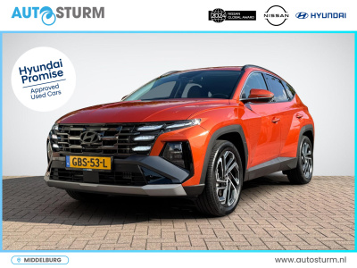 Hyundai Tucson 1.6 t-gdi phev premium 4wd *nieuw model* | leder | geheugenstoel | head-up display | stoelverwarming + -ventilatie | 360° camera | rijklaarprijs!