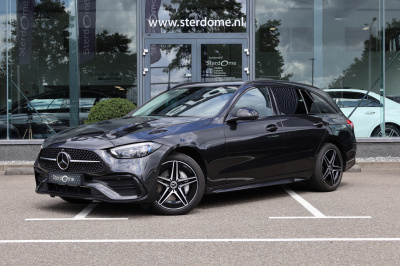 Mercedes-Benz C-Klasse estate 300 e amg line l distronic l mbux l stoelverwarming l digital light l night pakket l 360 gr camera l smart phone integratie l niveau regeling l sfeerverlichting l wegklapbare trekhaak l multicontourstoelen l airco l...