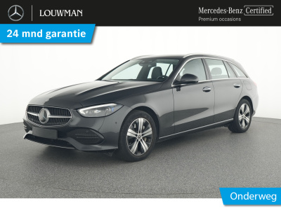Mercedes-Benz C-Klasse estate 300 e plug-in hybride | panorama schuif-kanteldak | trekhaak | keyless-go | distronic | easy-pack achterklep | ledkoplampen | inclusief 24 maanden mb certified garantie voor europa.