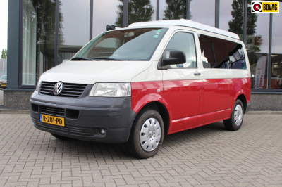 Volkswagen Transporter d 62 kw 5 zitplaatsen op kenteken