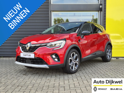 Renault Captur 1.3 mild hybrid 160 edc automaat techno adaptive cruise control, camera, 160pk!, 9,3" scherm, active driver assist, apple/android auto, 18" lm velgen