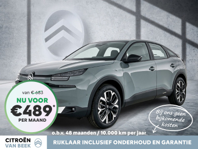 Citroen C4 hybrid 145pk automaat business private lease € 489,- pm - 48mnd - 10.000km