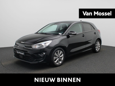 Kia Rio 1.2 dynamicplusline | lmv | leder | navigatie | parkeer sensoren | camera | climate control | stoel/stuur verwarming | bluetooth | cruise control | dab