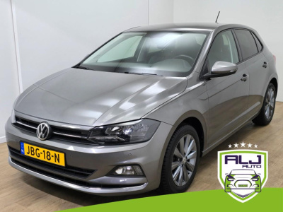 Volkswagen Polo occasion automaat 1.0 tsi highline business r uitvoering | tweedehands volkswagen polo dsg in antracietgrijs | 1ee