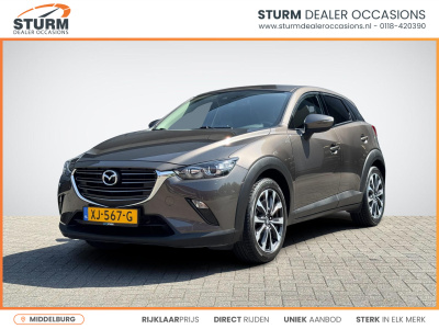 Mazda Cx-3 2.0 skyactiv-g 120 sport selected | navigatie | stoelverwarming | cruise & climate control | 18'' velgen | park. sensor | rijklaarprijs!