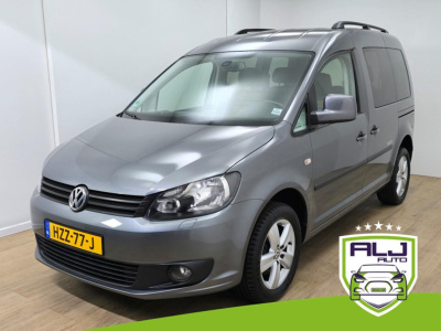 Volkswagen Caddy occasion 1.2 tsi highline 5 persoons uitvoering met grote kofferbak | tweedehands volkswagen caddy benzine | alj
