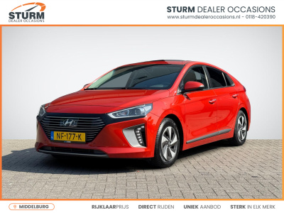 Hyundai Ioniq 1.6 gdi premium | schuif-/kanteldak | navigatie | camera | leder | stuur- + stoelverwarming | geheugenstoel | apple carplay/android auto | rijklaarprijs!