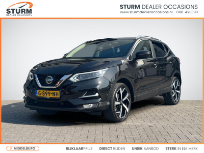 Nissan Qashqai 1.3 dig-t tekna | trekhaak | panoramadak | apple carplay/android auto | 360° camera | adapt. cruise control | led koplampen | rijklaarprijs!