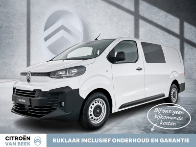 Citroen Jumpy 2.0 bluehdi 145pk automaat l3 dc dubbel cabine | lengte 3 | navigatie |
