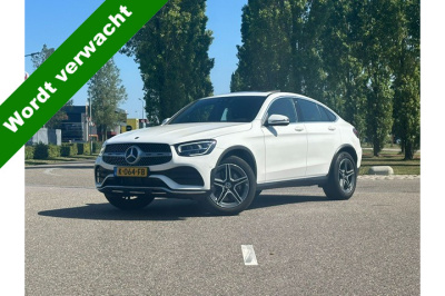 Mercedes-Benz Glc coupé 200 4matic l amg l facelift l schuif - kanteldak l camera l mbux l stoelverwarming l parkeer pakket l led l elektr. bedienbare achterklep l airconditioning l stoelcomfort pakket l unieke km stand.