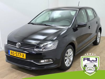 Volkswagen Polo occasion automaat 1.2 tsi highline prachtuitvoering | tweedehands volkswagen polo zwart automaat | bluetooth |