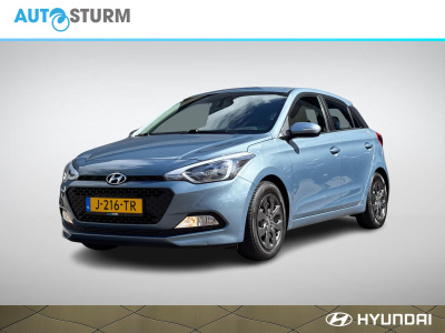 Hyundai I 20 1.2 hp i-motion comfort | trekhaak | airconditioning | stuur- + stoelverwarming | radio/mp3 speler | bluetooth tel. | rijklaarprijs!