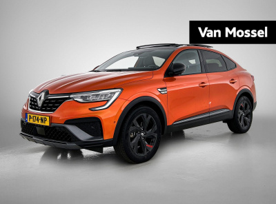 Renault Arkana 1.6 e-tech hybrid 145 r.s. line | automaat | lmv | panorama dak | climate control | stoel verwarming | navigatie | virtual cockpit | camera | cruise control |
