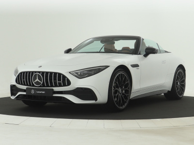 Mercedes-Benz Sl roadster 43 | premium plus pakket | 21" lichtmetalen amg-velgen met y-design, zwart | amg nightpakket | energizing-pakket plus | burmester surround sound systeem | parkeerpakket met achteruitrijcamera |