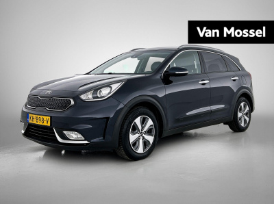 Kia Niro 1.6 gdi hybrid first edition | automaat | parkeer sensoren | half leder | navigatie | cruise control | bluetooth | camera | apple carplay | climate control