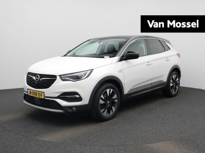 Opel Grandland X 1.2 turbo business elegance | automaat | lmv | parkeer sensoren | navigatie | apple carplay | stoel/stuur verwarming | stoel koeling | climate control | camera | leder