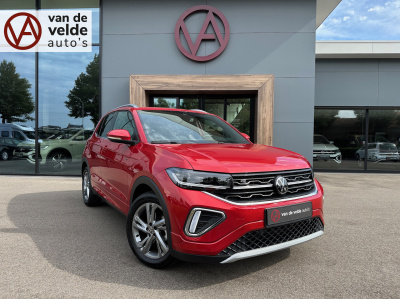 Volkswagen T-cross 1.5 tsi 150pk dsg r-line | camera | trekhaak | adapt. cruise | keyless | rijklaar incl. garantie
