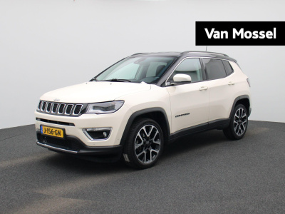 Jeep Compass 1.3t limited | automaat | navigatie | apple carplay / android auto | achteruitrijcamera | cruise control | climate control | lichtmetalen velgen |