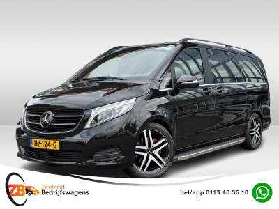 Mercedes-Benz V-Klasse 250 bluetec lang avantgarde edition | marge | adapt. cruisec. | stoel vent. | 2x tv | 6 pers. | trekhaak afn.