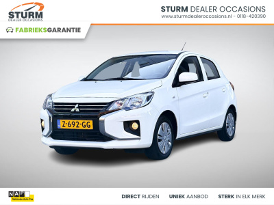 Mitsubishi Space Star 1.2 connect+ | apple carplay/android auto | airconditioning | bluetooth tel. | dab | elek. spiegels | rijklaarprijs!