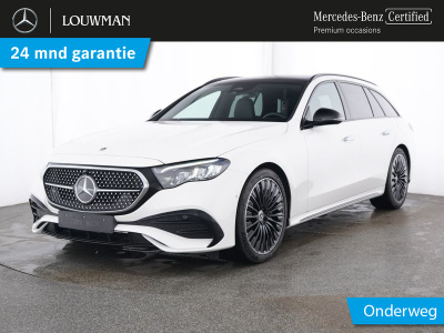 Mercedes-Benz E-Klasse estate 300 e amg plug-in hybride amg line | night pakket | panorama schuif-kanteldak | burmester® | trekhaak | 20 inch amg velgen  inclusief 24 maanden mb certified garantie voor europa.