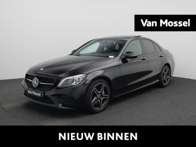 Mercedes-Benz C-Klasse 300 e business solution amg limited | automaat | panoramadak | burmester | navigatie | sfeerverlichting | 360 camera | multibeam | apple carplay / android auto | stoelverwarming | elektrische achterklep | parkeersensoren |...