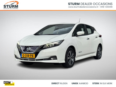 Nissan Leaf acenta 40 kwh soh 91% | navigatie | camera | adapt. cruise control | apple carplay/android auto | keyless entry | dodehoek detectie | rijklaarprijs!