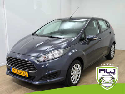 Ford Fiesta occasion 1.0 style met airco en mooie antracietgrijze kleur | 5 deurs! | tweedehands ford fiesta met elek. pakket |