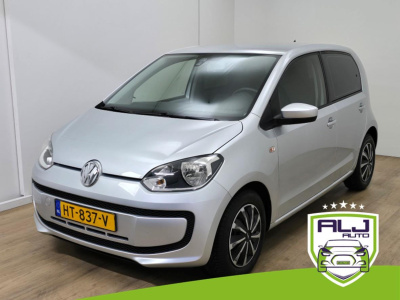 Volkswagen UP! occasion 1.0 up! sportieve look | tweedehands volkswagen up in zilvergrijs | airco | 5 deurs | getinte ramen | aux