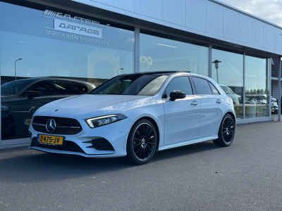 Mercedes-Benz A-Klasse 200 business solution amg night-pakket automaat , panoramaschuifdak , sfeerverlichting , apple-carplay