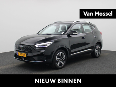 MG Zs Ev standard range luxury 50 kwh | automaat | panoramadak | leder | navigatie | airco | achteruitrijcamera | apple carplay / android auto | stoelverwarming | lichtmetalen velgen |