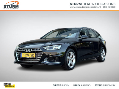 Audi A4 avant 35 tfsi advanced edition nl-auto, uitklapbare trekhaak | sportstoelen | navigatie full-map | elek. achterklep | led koplampen | virtual cockpit | rijklaarprijs!