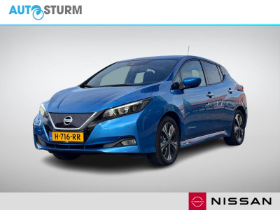 Nissan Leaf n-connecta 40 kwh soh 84% | navigatie | 360° camera | stuur- + stoelverwarming | adapt. cruise control | keyless entry | dodehoek detectie | rijklaarprijs!