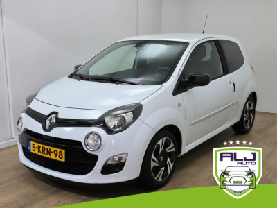 Renault Twingo occasion 1.2 16v dynamique met bluetooth radio en clima airco | tweedehands renault twingo wit in sportieve look |