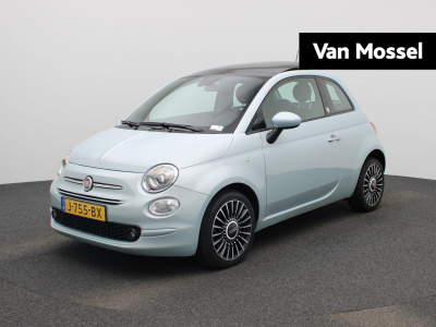 Fiat 500 1.0 hybrid launch edition | lmv | panorama dak | parkeer sensoren | half leder | cruise control | airco | dab