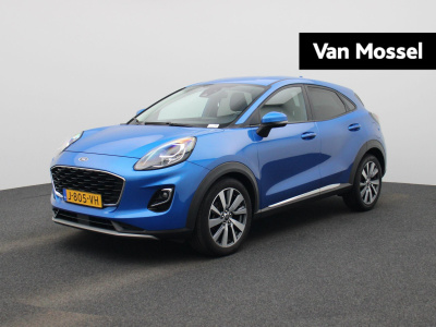 Ford Puma 1.0 ecoboost hybrid titanium x | lmv | led | parkeer sensoren | climate control | cruise control | bluetooth | navigatie | dab | b&o
