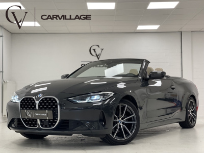 BMW 4 Serie cabrio 420i high executive individual | dravitgrau | nekverwarming | tr
